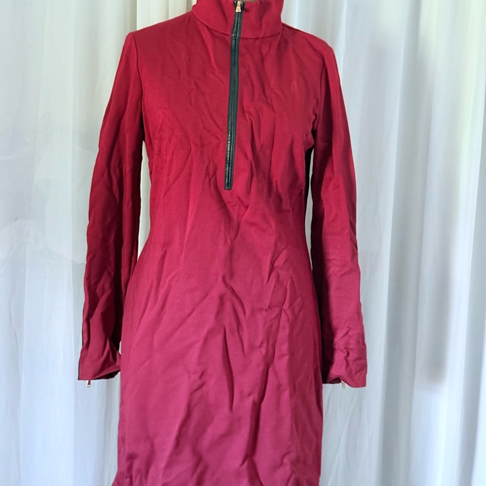 Ralph Lauren Red Long Sleeve Dress